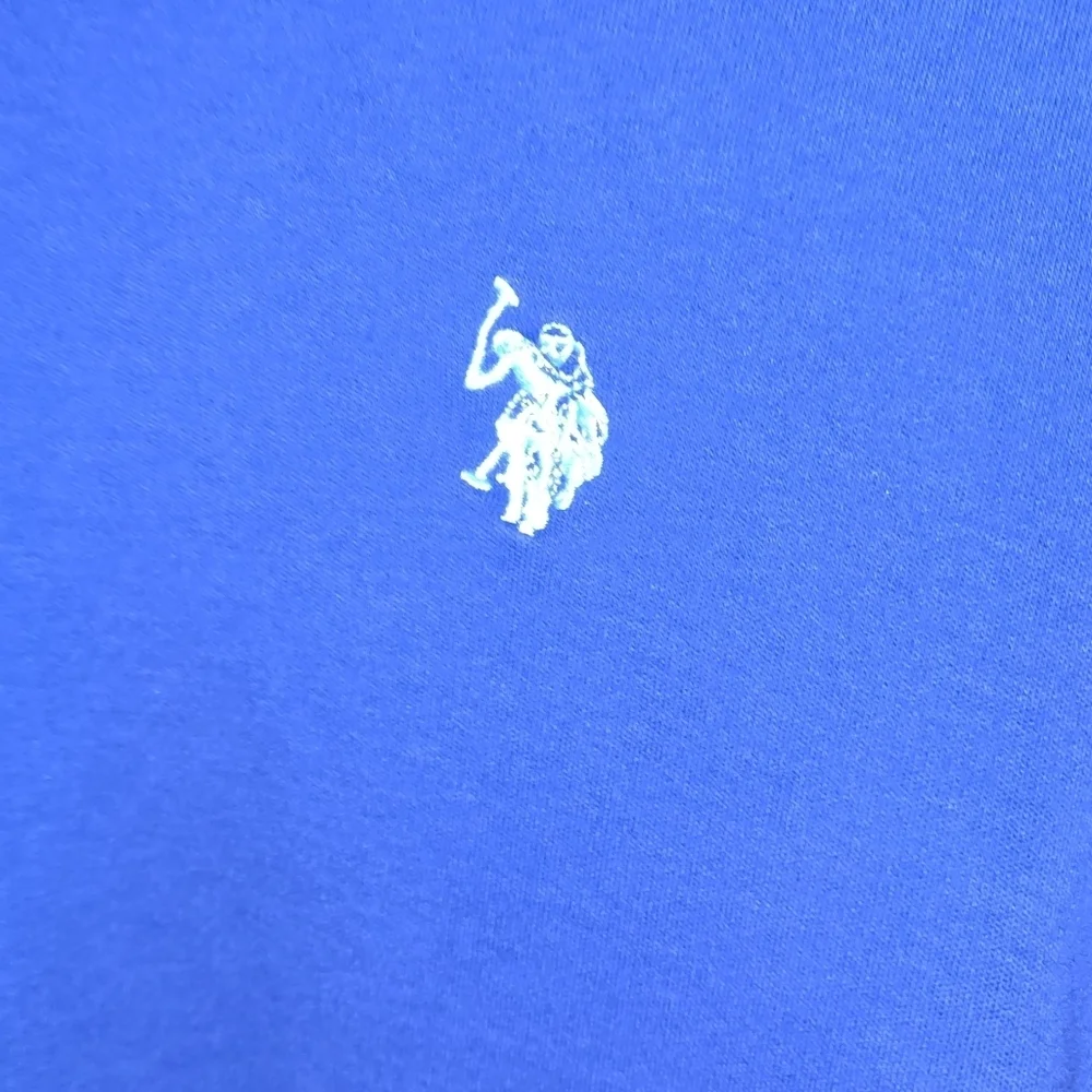 Men's Luxury Feel Blue US Polo Assn Shirt, Small, EUC